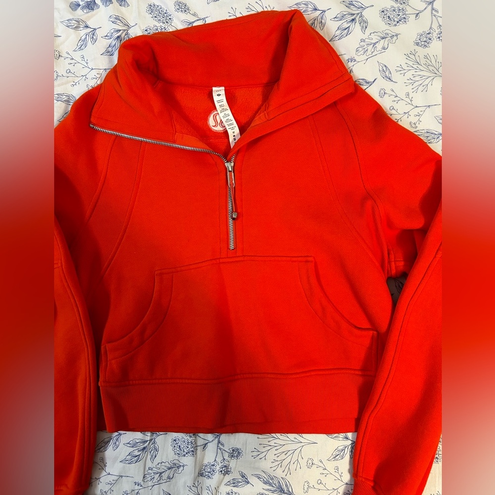 Lululemon scuba orange size xs/s.